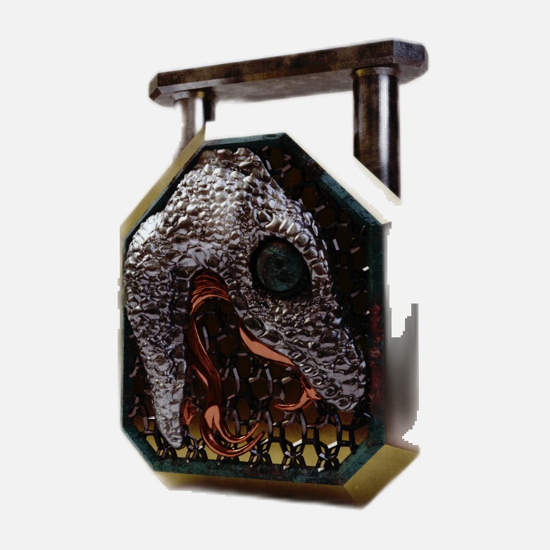 Lock of Swindling, lucchetto da inganno con serpente